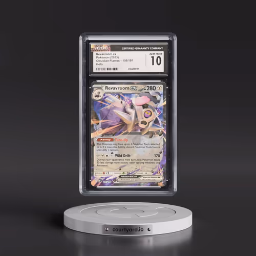 2023 Obsidian Flames - OBF EN #156/197 Revavroom ex - Holo (CGC 10 GEM MINT)
