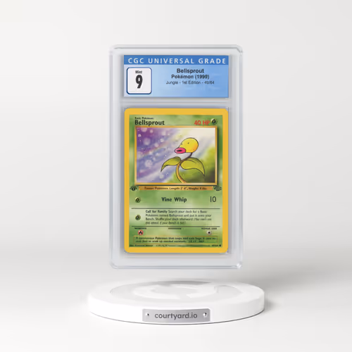 1999 Jungle #49/64 Bellsprout - 1st Edition 1st Edition (CGC 9 MINT)