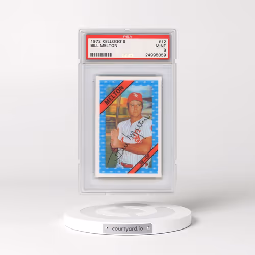 1972 Kellogg's #12 Bill Melton (PSA 9 MINT)