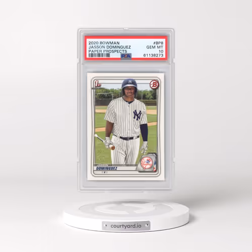 2020 Bowman Paper Prospects #BP8 Jasson Dominguez (PSA 10 GEM MINT)