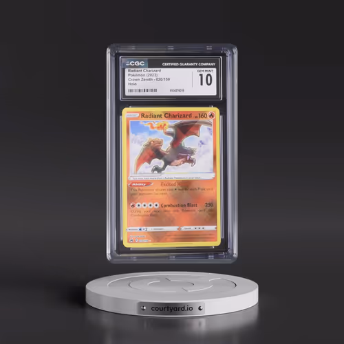 2023 Crown Zenith #020/159 Radiant Charizard - Holo (CGC 10 GEM MINT)
