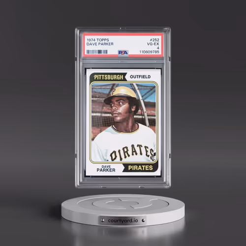 1974 Topps #252 Dave Parker (PSA 4 VG-EX)