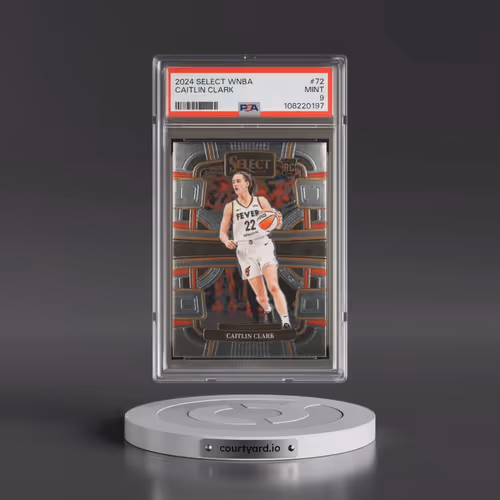 2024 Panini Select WNBA #72 Caitlin Clark (PSA 9 MINT)