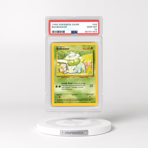 1999 Pokémon Game #44 Bulbasaur (PSA 10 GEM MINT)