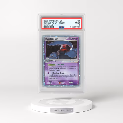 2005 Pokémon EX Emerald #94 Dusclops EX - Holo Holo (PSA 9 MINT)