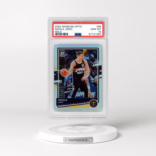 2020 Panini Donruss Optic #96 Nikola Jokic - Holo (PSA 10 GEM MINT)