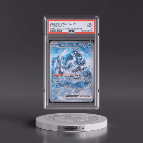 2023 Pokémon Pal EN-Paldea Evolved #261 Chien-Pao EX - Holo Special Illustration Rare (PSA 9 MINT)