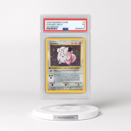 1999 Pokémon Game #5 Clefairy - 1st Edition Holo (PSA 5 EX)