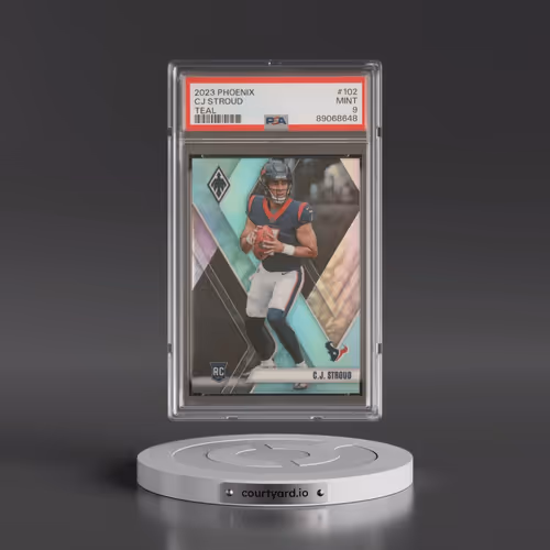 2023 Panini Phoenix #102 CJ Stroud - Teal (PSA 9 MINT)