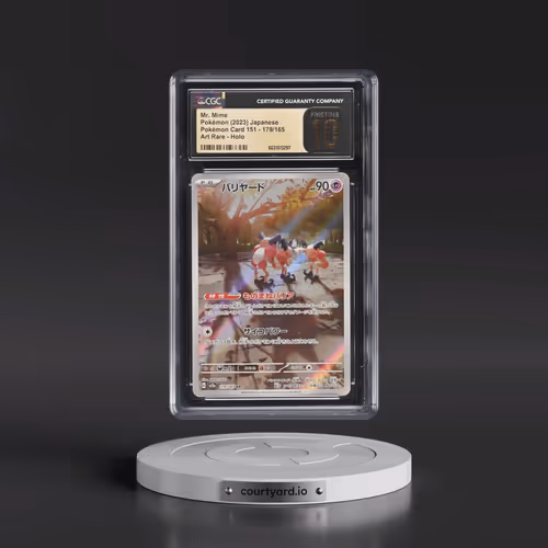 2023 Pokémon Card 151 #179/165 Mr. Mime - Art Rare Holo (CGC 10 PRISTINE)