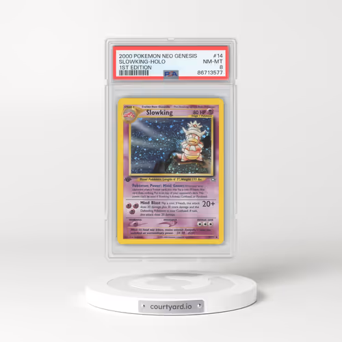 2000 Neo Genesis #14 Slowking - 1st Edition Holo (PSA 8 NM-MT)