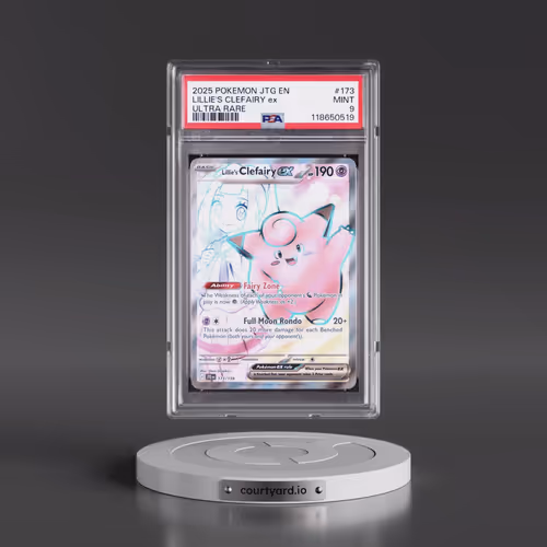 2025 Pokémon Jtg EN-Journey Together #173 Lillie's Clefairy EX - Holo Ultra Rare (PSA 9 MINT)