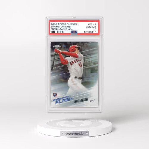 2018 Topps Chrome Freshman Flash #FF-1 Shohei Ohtani (PSA 10 GEM MINT)