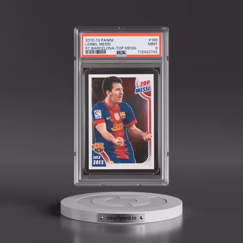 2012 Panini FC Barcelona #169 Lionel Messi (PSA 9 MINT)