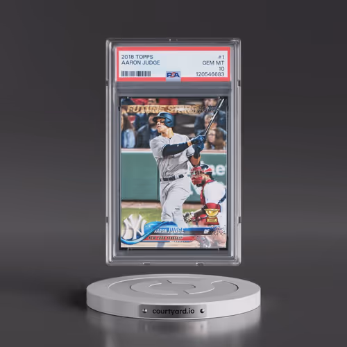 2018 Topps #1 Aaron Judge (PSA 10 GEM MINT)
