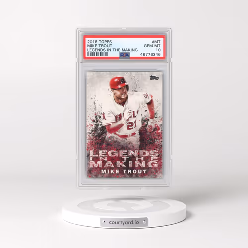 2018 Topps Legends in the Making #MT Mike Trout (PSA 10 GEM MINT)