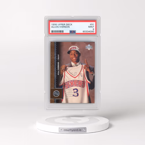1996 Upper Deck #91 Allen Iverson (PSA 9 MINT)