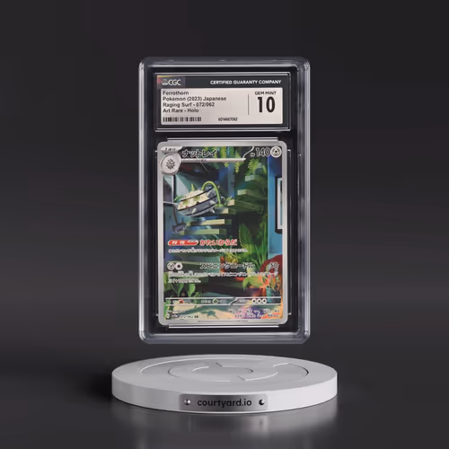 2023 Raging Surf #072/062 Ferrothorn - Art Rare Holo (CGC 10 GEM MINT)