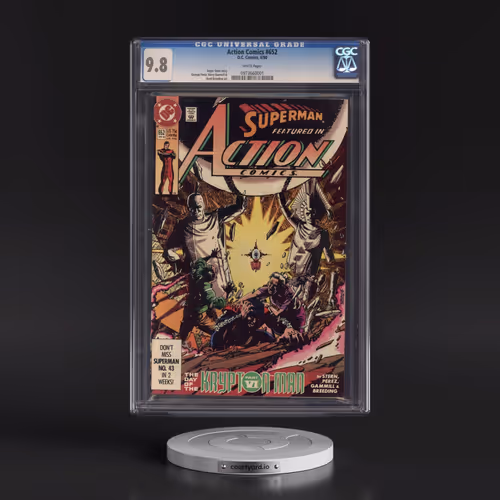 Action Comics #652 CGC 9.8 White Pages (DC Comics, 4/90) - Universal