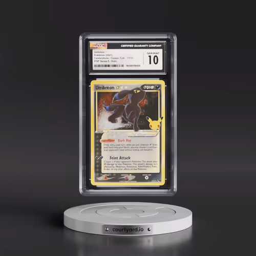 2021 Celebrations - Classic Collection #17/17 Umbreon â?? - POP Series 5 Holo (CGC 10 GEM MINT)