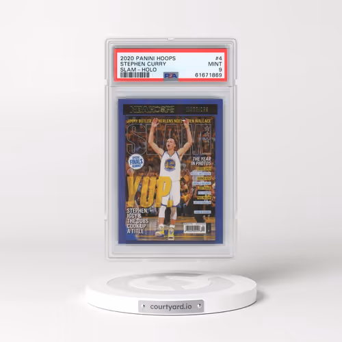 2020 Panini Hoops Slam #4 Stephen Curry - Holo (PSA 9 MINT)