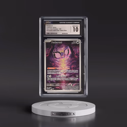 2023 Black Star Promos - Scarlet & Violet SVP EN #129 Pecharunt - Shrouded Fable ETB Holo (CGC 10 GE