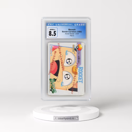 1998 Anime Series #163 Meowth - Part 5 (CGC 8.5 NM-MT+)