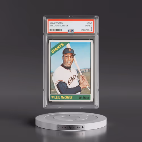 1966 Topps #550 Willie McCovey (PSA 4 VG-EX)