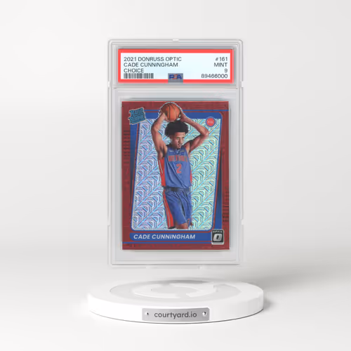 2021 Panini Donruss Optic #161 Cade Cunningham - Choice (PSA 9 MINT)