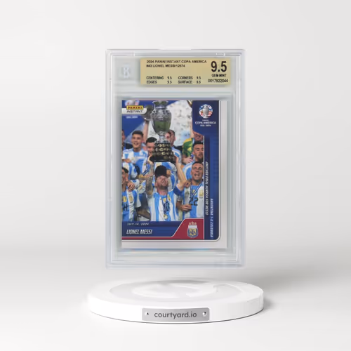 2024 Panini Instant Copa America #43 Lionel Messi/12674 (BGS 9.5 GEM MINT)
