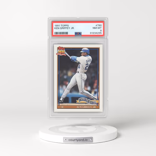 1991 Topps #790 Ken Griffey Jr (PSA 8 NM-MT)