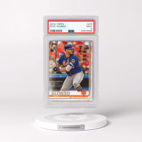 2019 Topps #475 Pete Alonso (PSA 9 MINT)