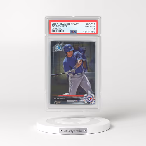 2017 Bowman Draft #BDC38 Bo Bichette - Chrome (PSA 10 GEM MINT)