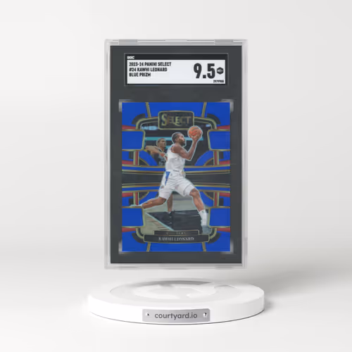 2023 Panini Select #24 Kawhi Leonard - Blue Prizm (SGC 9.5 MINT+)