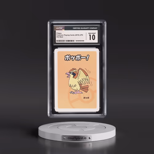 2019 Pokémon Old Maid Pidgey (CGC 10 GEM MINT)