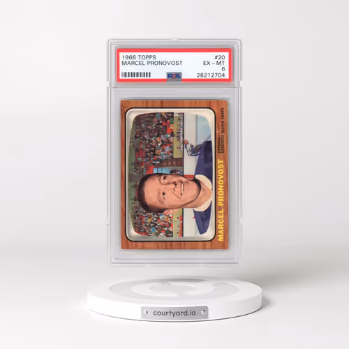 1966 Topps #20 Marcel Pronovost (PSA 6 EX-MT)