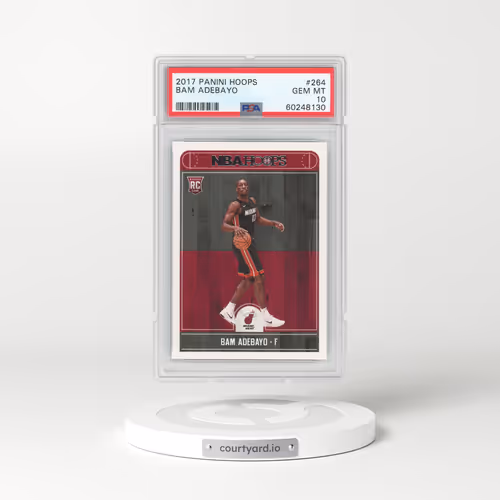2017 Panini Hoops #264 Bam Adebayo (PSA 10 GEM MINT)