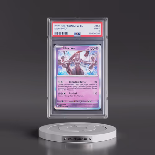2023 Pokémon Mew EN-151 #150 Mewtwo (PSA 9 MINT)
