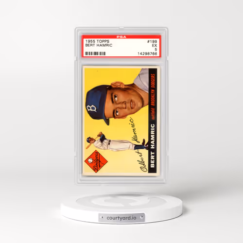 1955 Topps #199 Bert Hamric (PSA 5 EX)