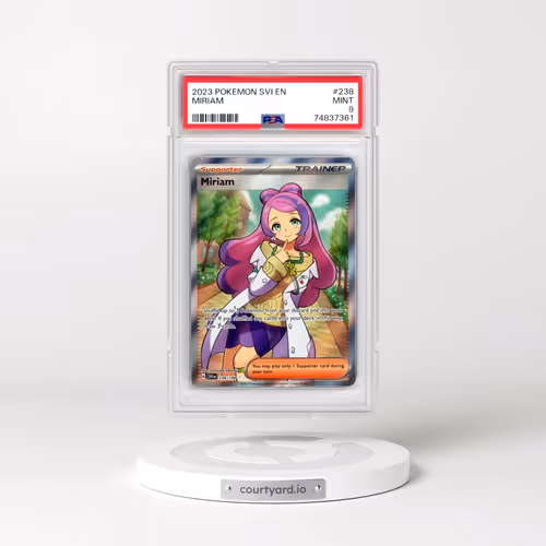 2023 Pokémon Svi EN-Scarlet & Violet #238 Miriam - Ultra Rare (PSA 9 MINT)