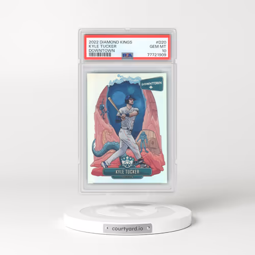 2022 Panini Diamond Kings Downtown #D20 Kyle Tucker (PSA 10 GEM MINT)