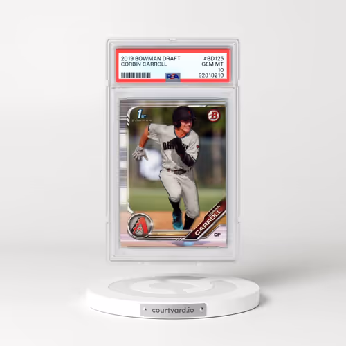 2019 Bowman Draft #BD125 Corbin Carroll (PSA 10 GEM MINT)