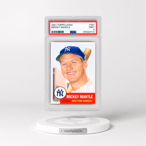 2021 Topps Living #407 Mickey Mantle (PSA 9 MINT)