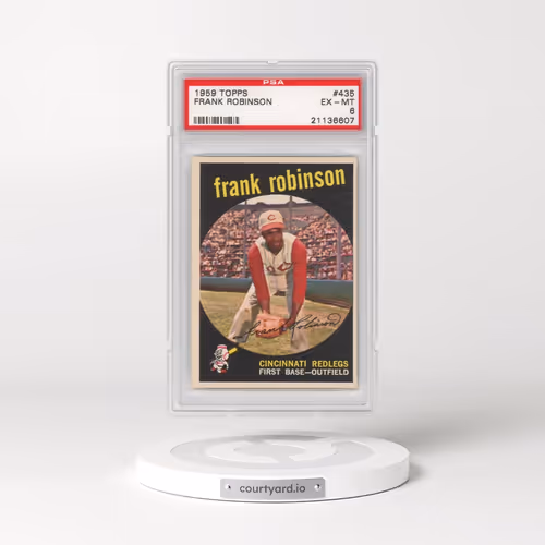 1959 Topps #435 Frank Robinson (PSA 6 EX-MT)
