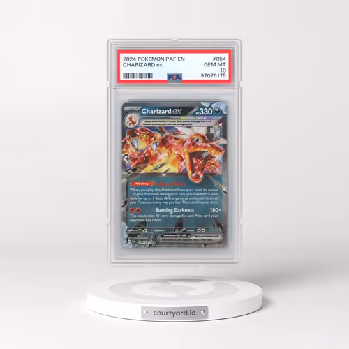 2024 Pokémon Paf EN-Paldean Fates #054 Charizard EX - Holo (PSA 10 GEM MINT)