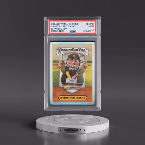 2024 Bowman Chrome Bowman Garbage Pail Kids #BGP15 Ethan Salas Sports Card Salas (PSA 9 MINT)