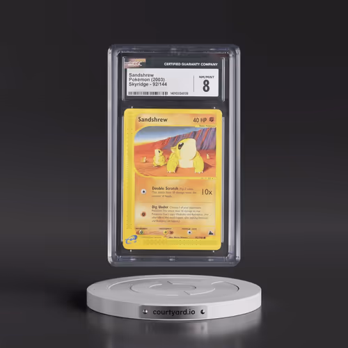 2003 Skyridge #92/144 Sandshrew (CGC 8 NM-MT)