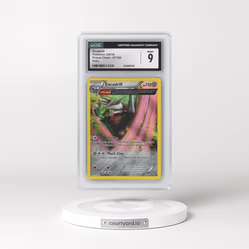 2015 Primal Clash #97/160 Excadrill - Holo (CGC 9 MINT)