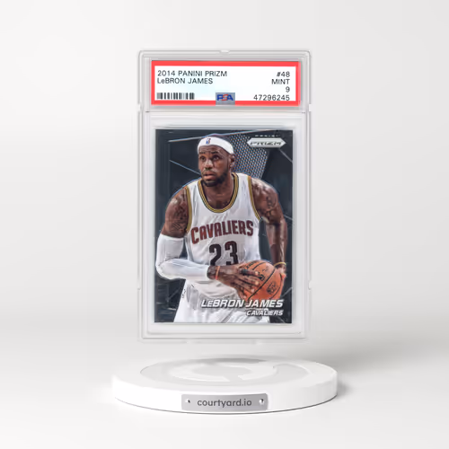 2014 Panini Prizm #48 LeBron James (PSA 9 MINT)
