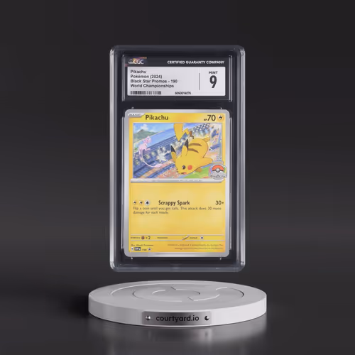 2023 Black Star Promos - Scarlet & Violet SVP EN #190 Pikachu - World Championships (CGC 9 MINT)